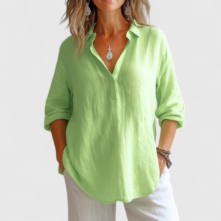 Franzina | Blouse en Lin Confortable