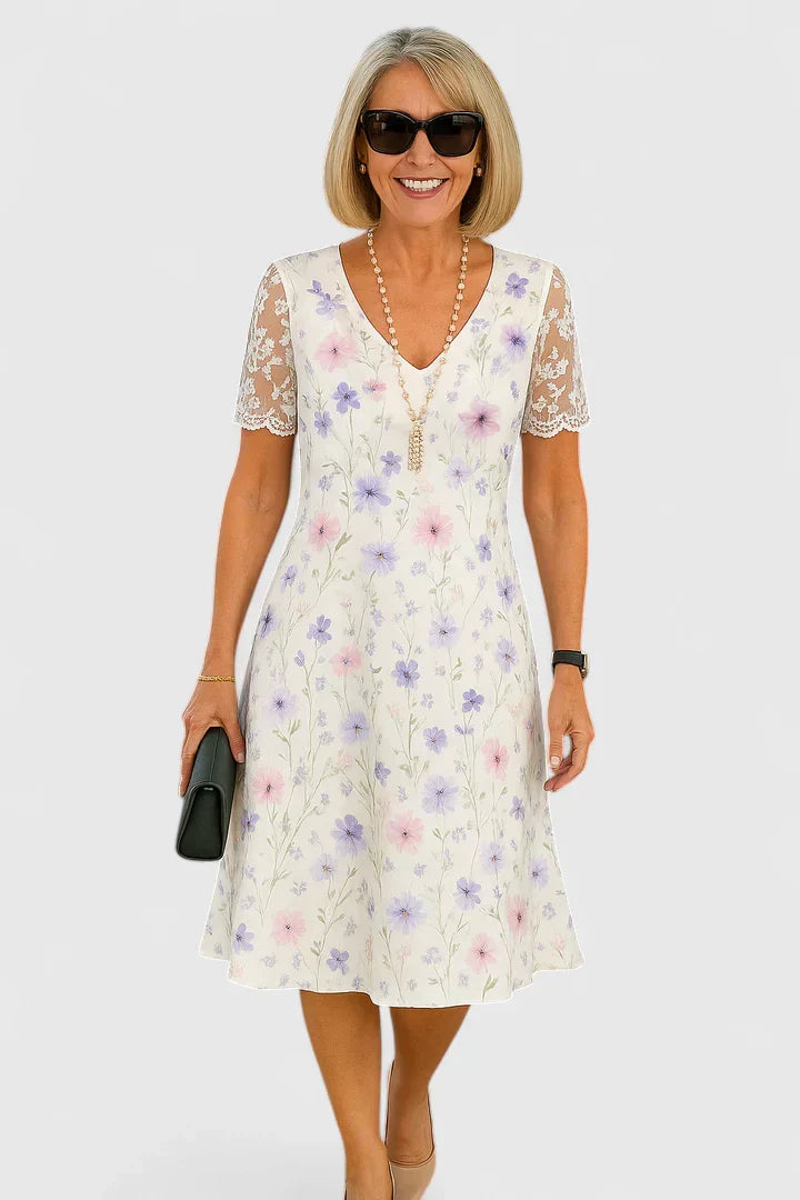 Brislyn | Robe Midi Élégante