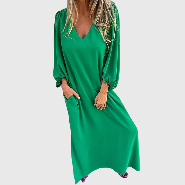 Carol™ - Robe Longue Boho avec Poches