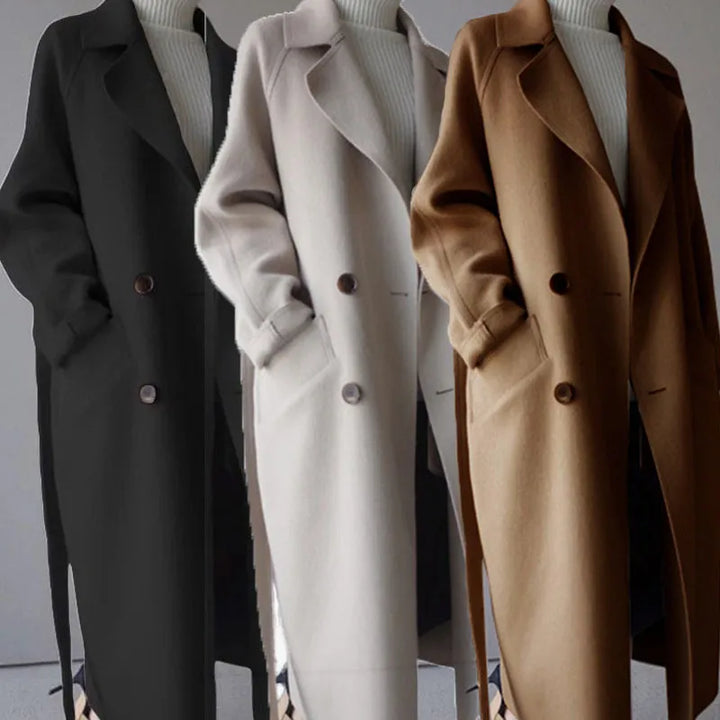 Elowen | Manteau d'Hiver Long Élégant pour Femmes