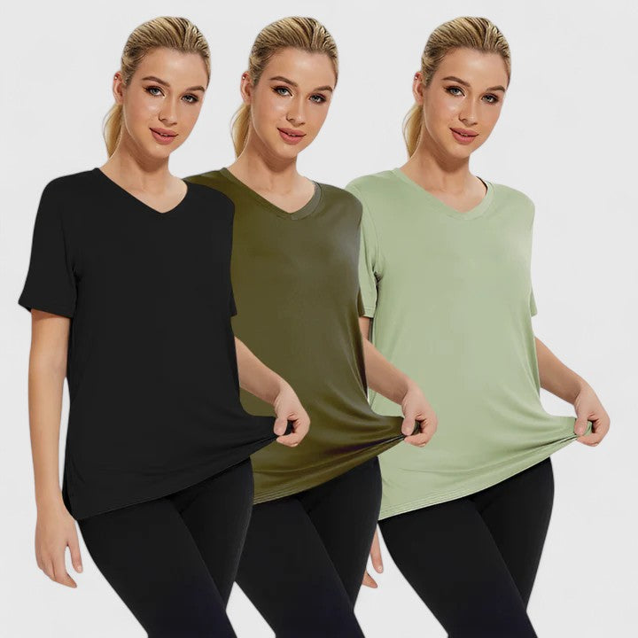 Samantha | T-shirt Confortable (Pack de 3)