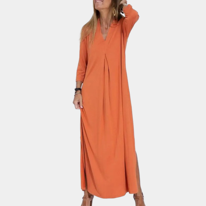 Aveline | Maxi Robe à Col en V