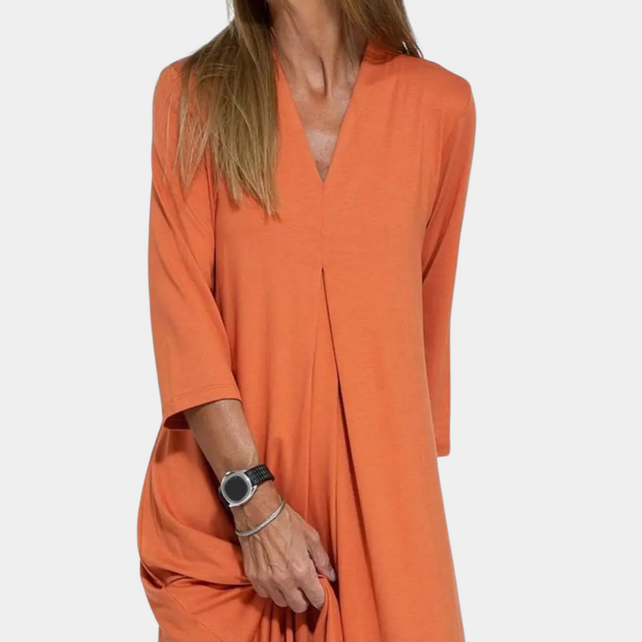 Aveline | Maxi Robe à Col en V