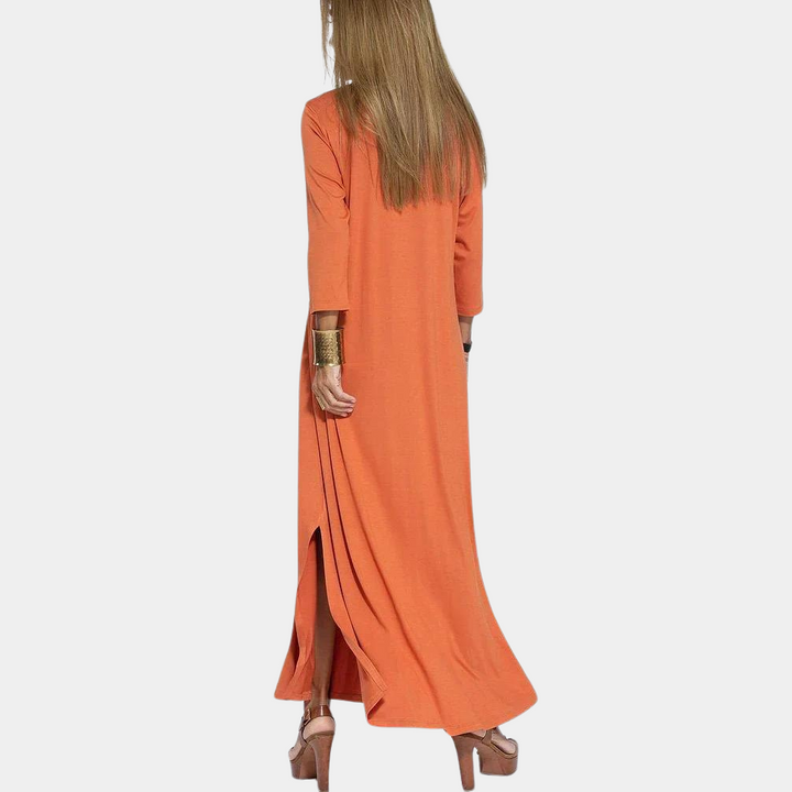 Aveline | Maxi Robe à Col en V