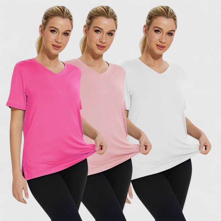 Samantha | T-shirt Confortable (Pack de 3)