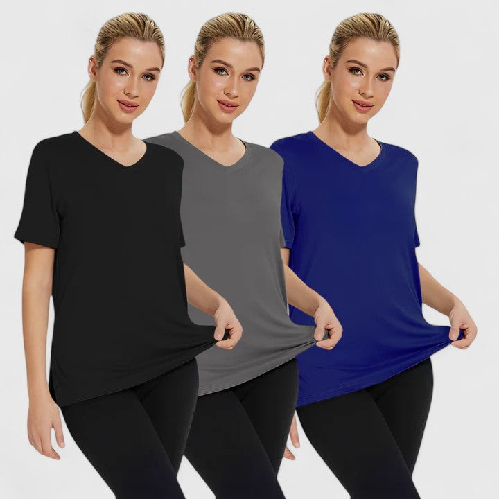 Samantha | T-shirt Confortable (Pack de 3)