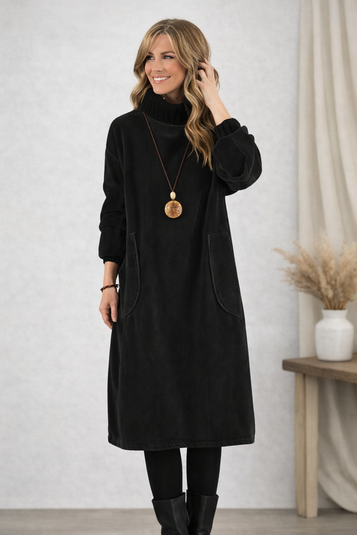 Jennie | Robe Midi Col Roulé