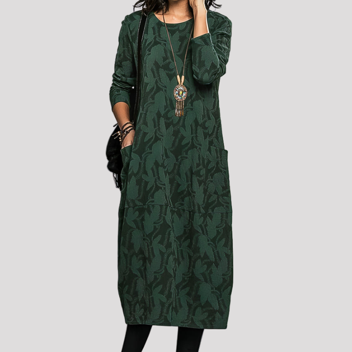 Dina | Robe d'Hiver Élégante