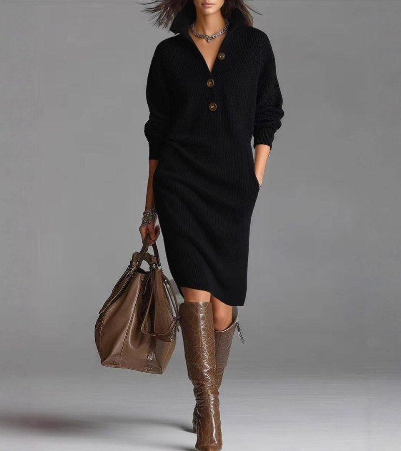 DAMARIS | Robe Tricot Élégante