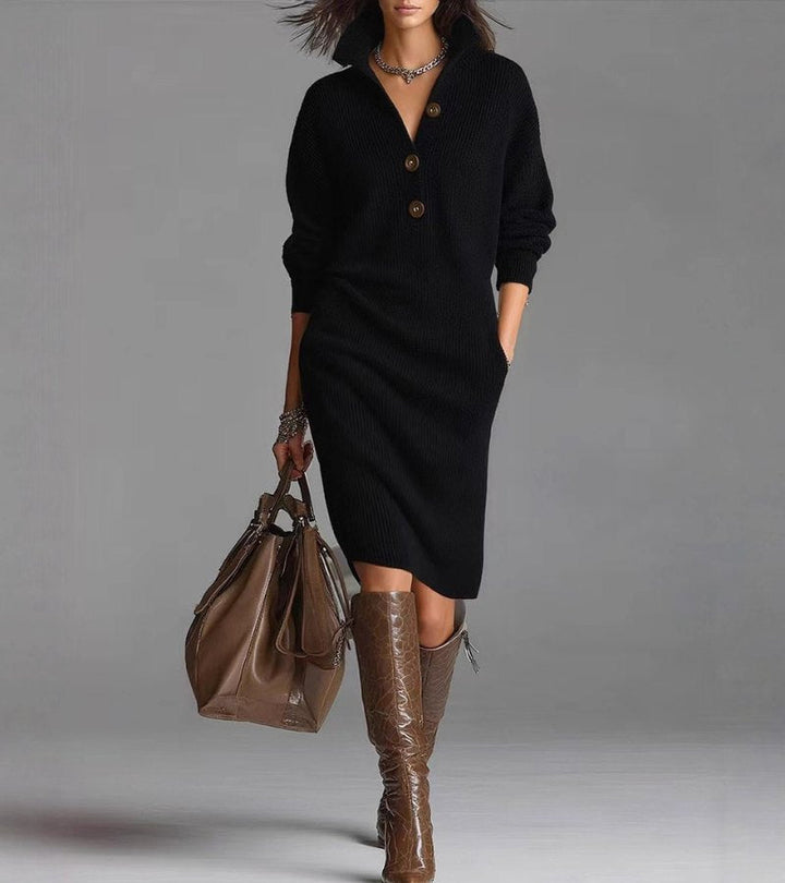 DAMARIS | Robe Tricot Élégante