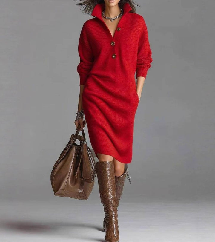 DAMARIS | Robe Tricot Élégante