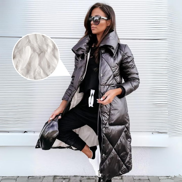 Amelia - Veste Élegante Matelassée