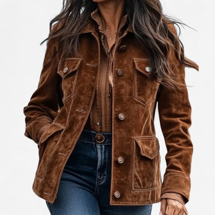 Kyla | Veste à Boutons Raffinée