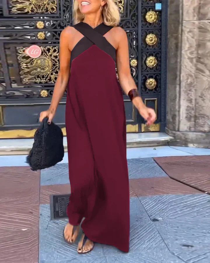 Delphine | Robe à Coupe Croisée