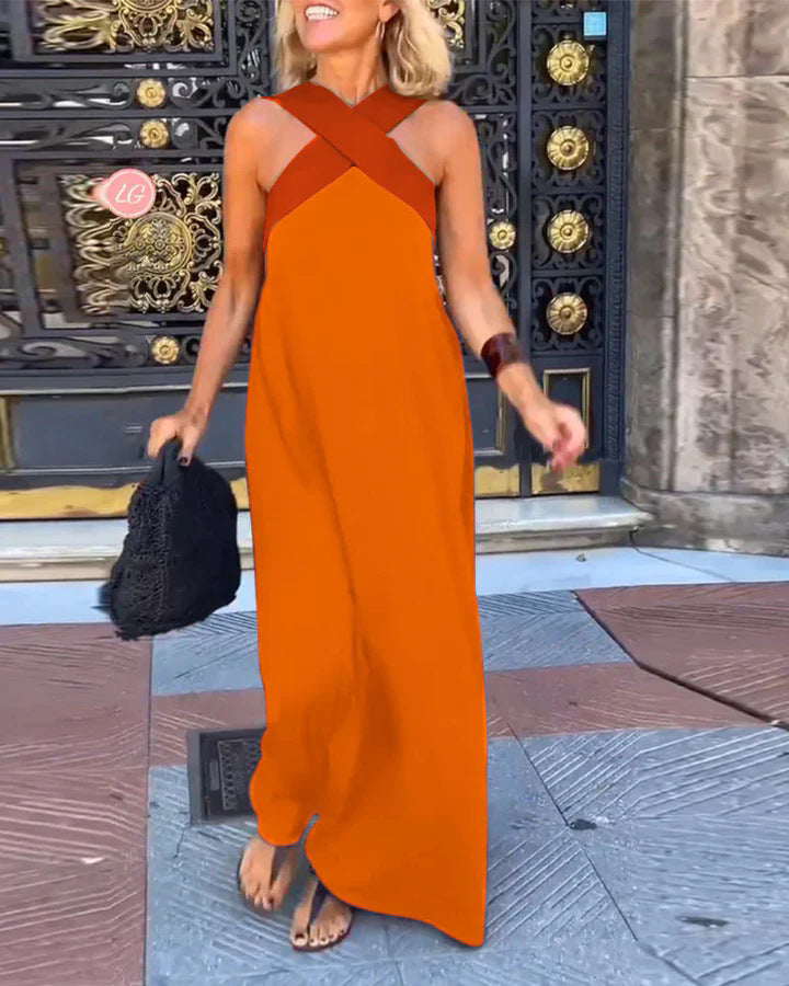 Delphine | Robe à Coupe Croisée