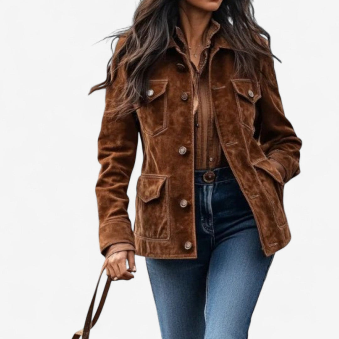 Kyla | Veste à Boutons Raffinée
