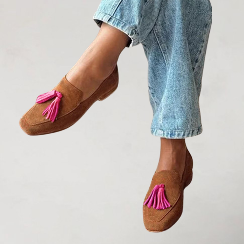 Brielle™ | Mocassins Marron