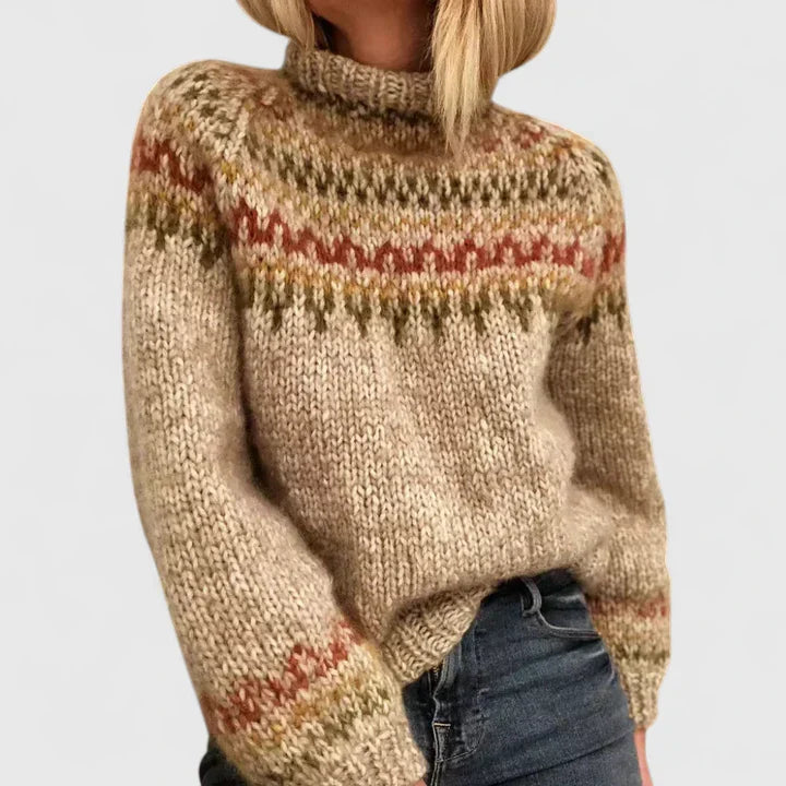 Ellen | Pull en Tricot Nordique Héritage