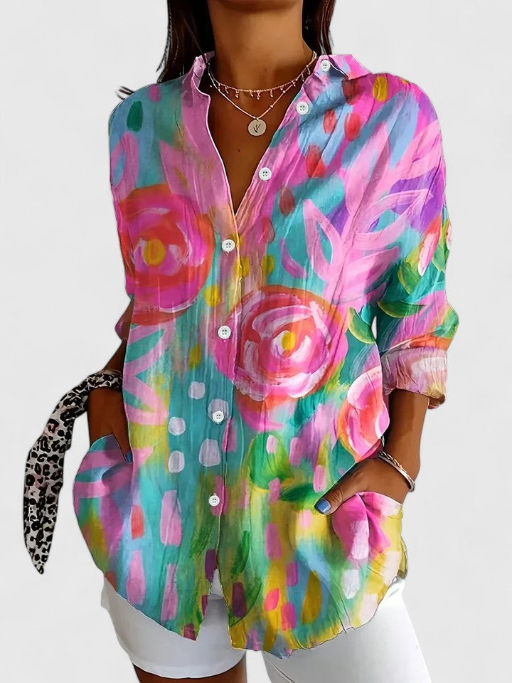 Anica | Blouse Boutonnée