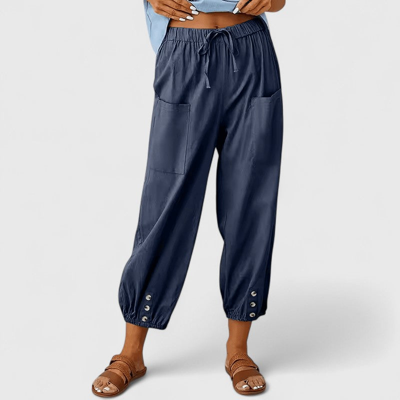 Jolie | Pantalons larges sophistiqués