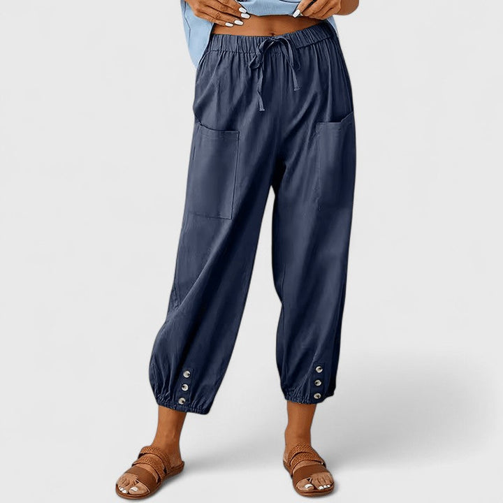 Jolie | Pantalons larges sophistiqués