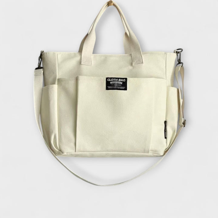 Olivia - Sac fourre-tout en toile minimaliste