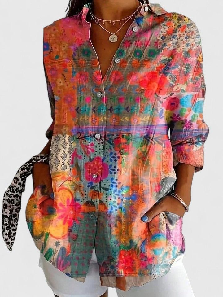 Anica | Blouse Boutonnée