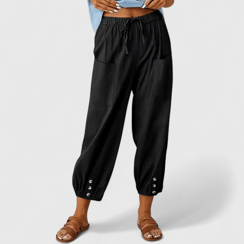 Jolie | Pantalons larges sophistiqués