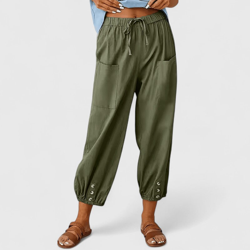 Jolie | Pantalons larges sophistiqués
