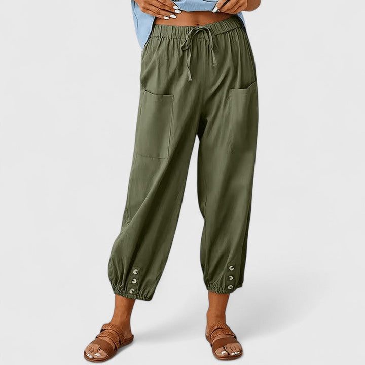 Jolie | Pantalons larges sophistiqués