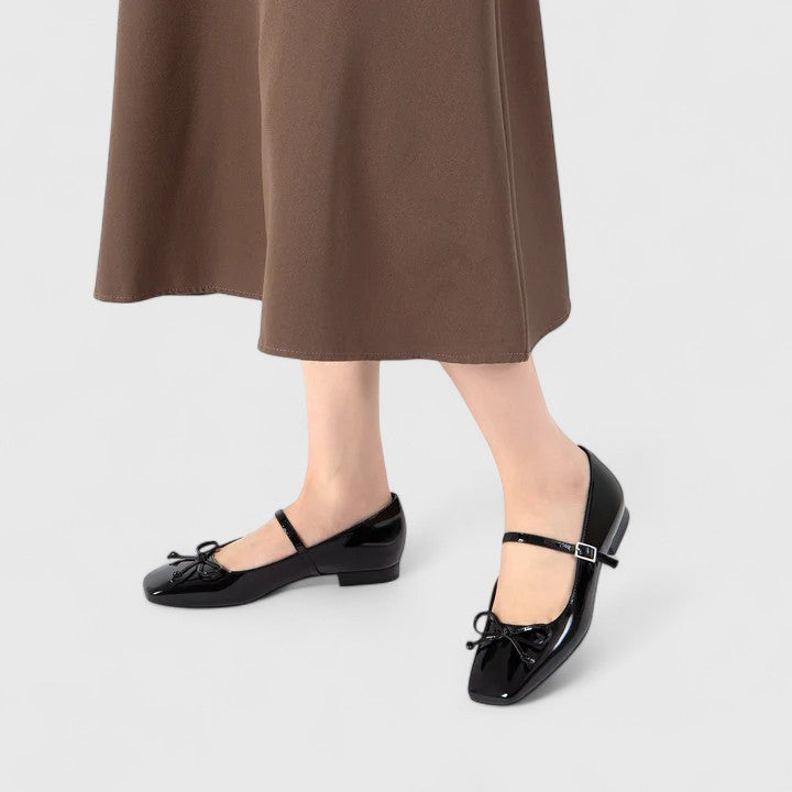 Rozalina | Chaussures Ballerines Orthopédiques à Bout Carré