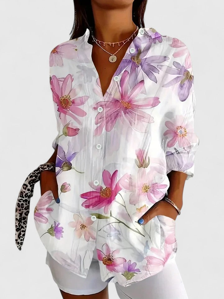 Anica | Blouse Boutonnée