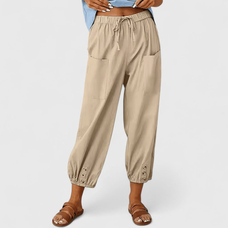 Jolie | Pantalons larges sophistiqués