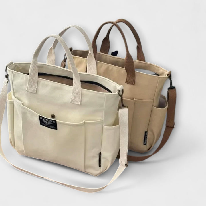 Olivia - Sac fourre-tout en toile minimaliste