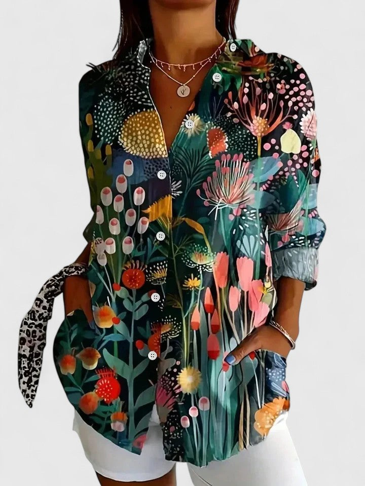Anica | Blouse Boutonnée
