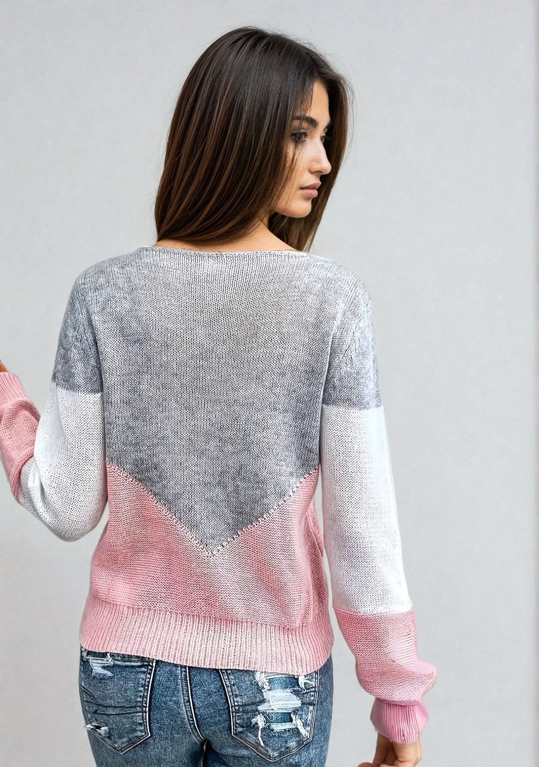 Vaeniah | Pull Tricoté Décontracté