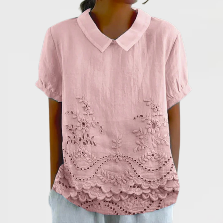 Lily | Chemise Brodée Florale