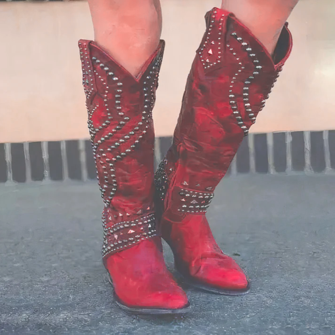 Mary | Bottes Western Montantes