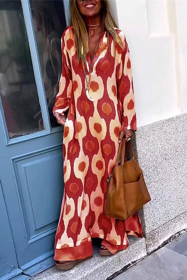 Mirella | Imprimé Maxi Robe