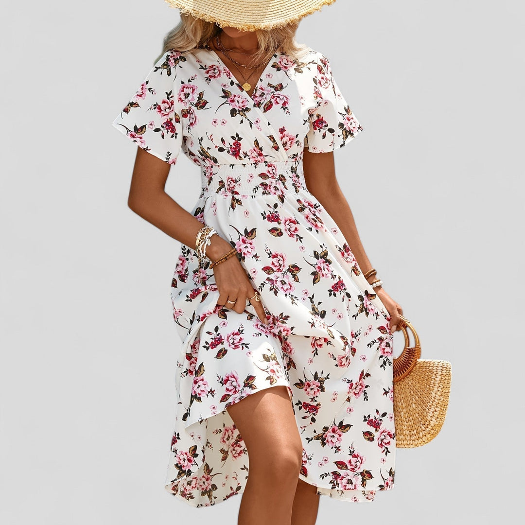 Gretalise | Robe Midi Confortable d'Été