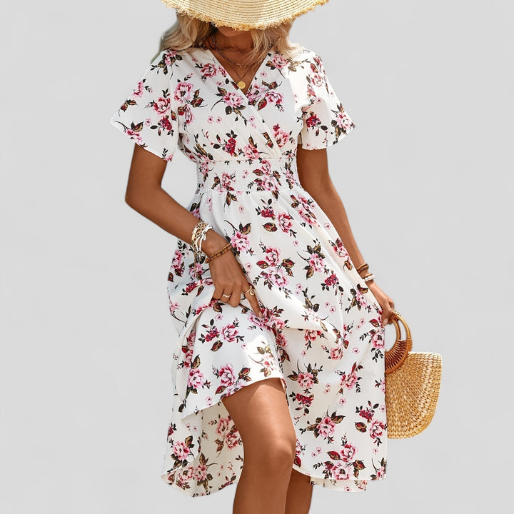 Gretalise | Robe Midi Confortable d'Été