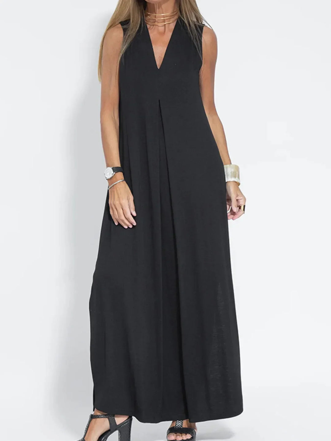Ariella | Robe Maxi à Décolleté en V