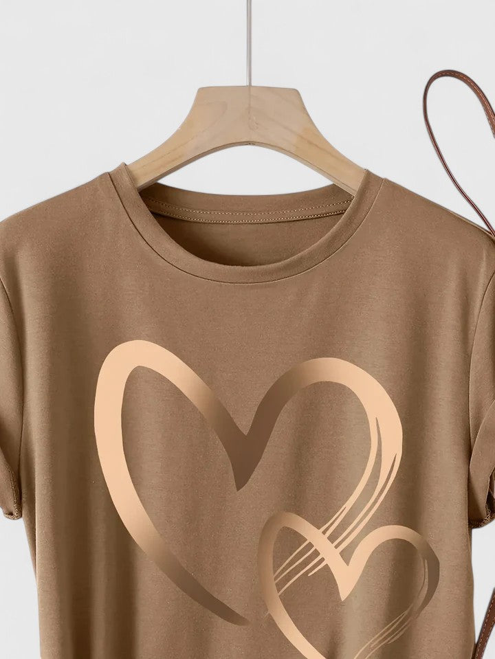Ivanelle | T-Shirt Confortable à Manches Courtes