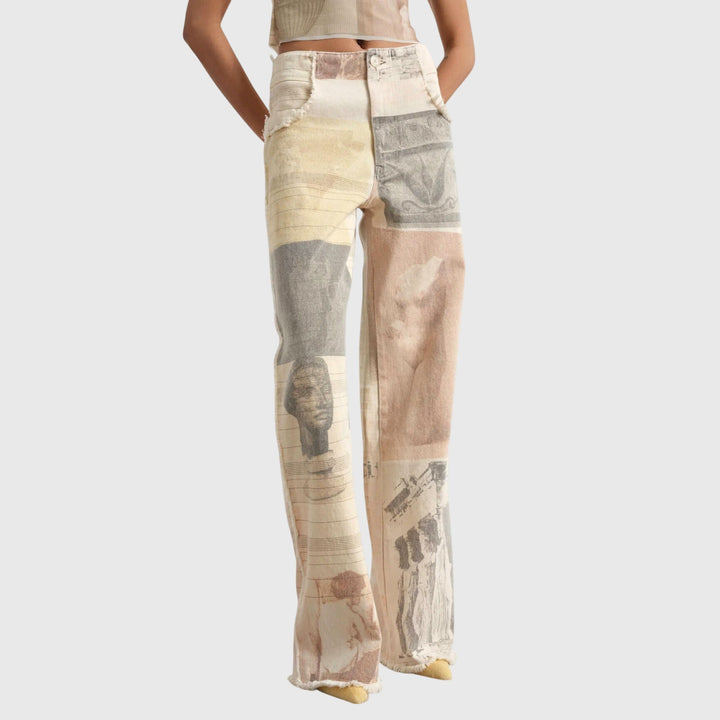 Alma - Jeans Larges