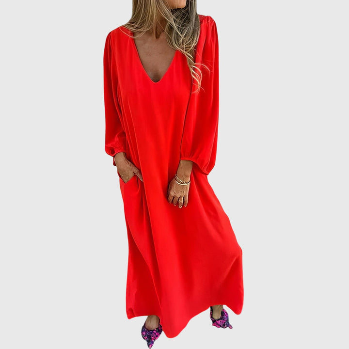 Carol™ - Robe Longue Boho avec Poches