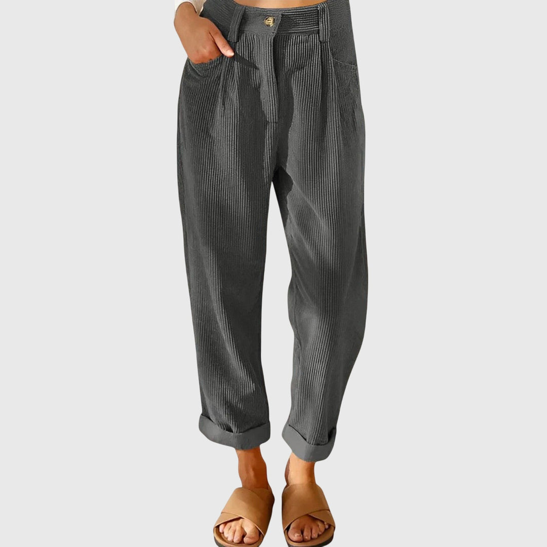 Jana - Pantalon en Corde Moderne