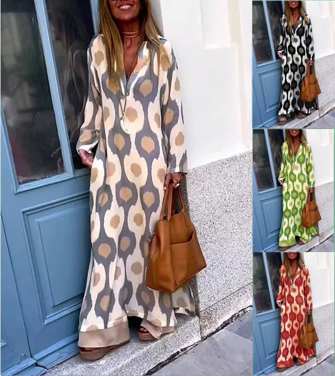 Mirella | Imprimé Maxi Robe