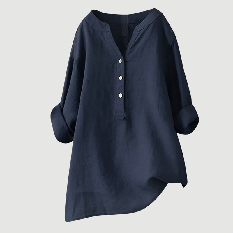 Evie | Blouse en Lin Confortable