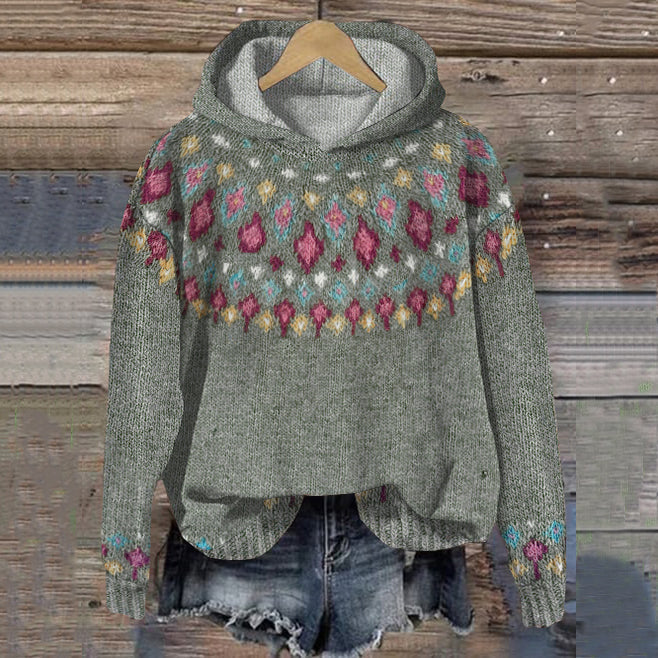 Melainy | Sweat à capuche nordique chaud