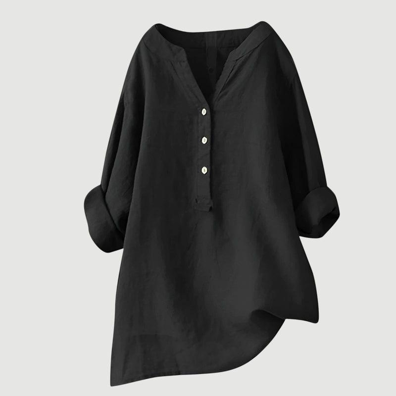 Evie | Blouse en Lin Confortable